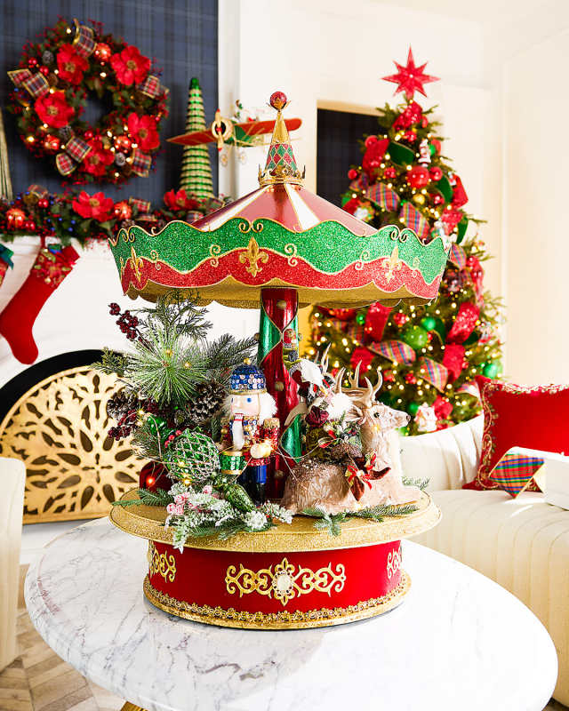 Christmas Carousel, 36"